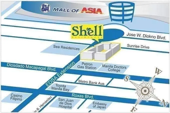 Shell Residences 1bedroom